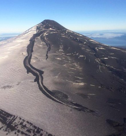 Villarrica volcano explosion of 2 March 2015, Chile, Volcano photo